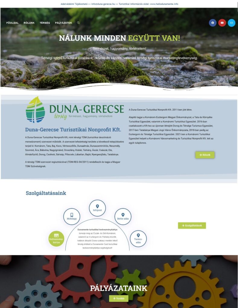 referencia, www.duna-gerecse.hu